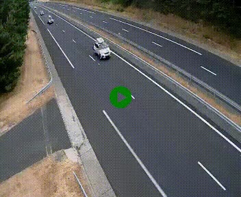 <h2>Caméra autoroute A75 à hauteur du col des Issartets en direction de Montpellier</h2>