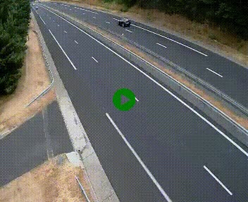<h2>Caméra autoroute A75 à hauteur du col des Issartets en direction de Montpellier</h2>