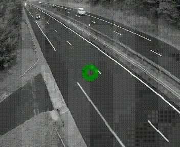 <h2>Caméra autoroute A75 à hauteur du col des Issartets en direction de Montpellier</h2>