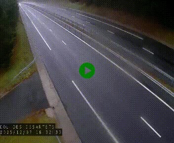 <h2>Caméra autoroute A75 à hauteur du col des Issartets en direction de Montpellier</h2>