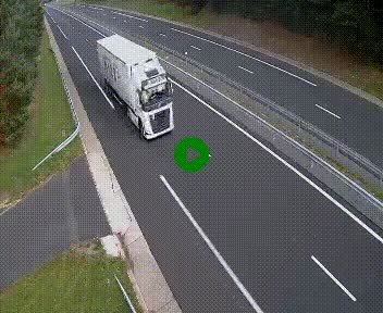 <h2>Caméra autoroute A75 à hauteur du col des Issartets en direction de Montpellier</h2>