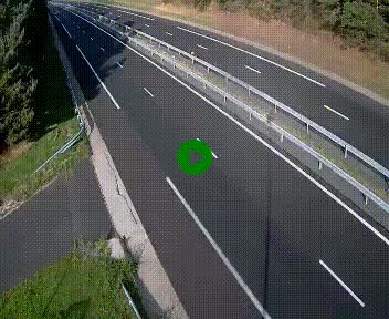<h2>Caméra autoroute A75 à hauteur du col des Issartets en direction de Montpellier</h2>