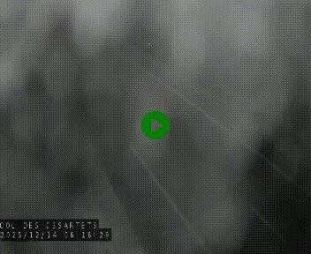 Caméra autoroute A75 à hauteur du col des Issartets en direction de Montpellier