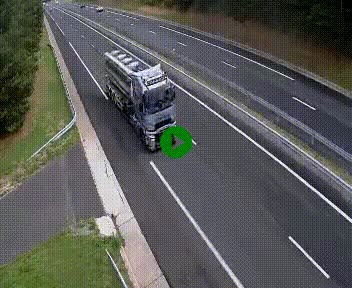 <h2>Caméra autoroute A75 à hauteur du col des Issartets en direction de Montpellier</h2>