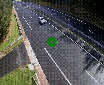 <h2>Caméra autoroute A75 à hauteur du col des Issartets en direction de Montpellier</h2>