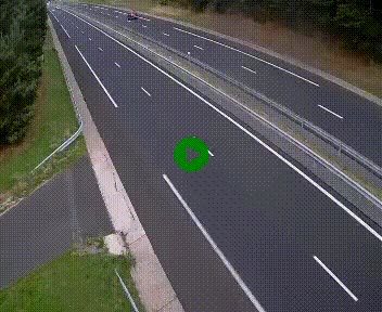 <h2>Caméra autoroute A75 à hauteur du col des Issartets en direction de Montpellier</h2>
