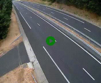 <h2>Caméra autoroute A75 à hauteur du col des Issartets en direction de Montpellier</h2>