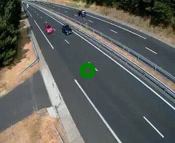 <h2>Caméra autoroute A75 à hauteur du col des Issartets en direction de Montpellier</h2>