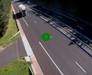 <h2>Caméra autoroute A75 à hauteur du col des Issartets en direction de Montpellier</h2>
