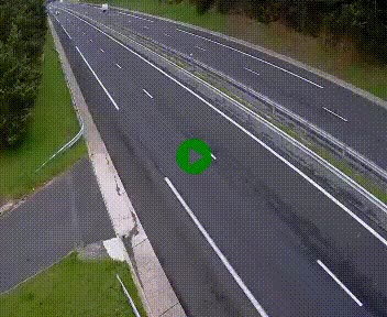 Caméra autoroute A75 à hauteur du col des Issartets en direction de Montpellier