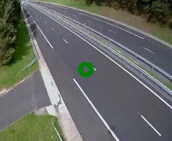 Caméra autoroute A75 à hauteur du col des Issartets en direction de Montpellier