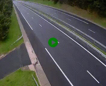 Caméra autoroute A75 à hauteur du col des Issartets en direction de Montpellier