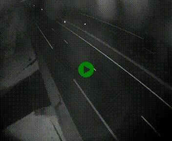 Caméra autoroute A75 à hauteur du col des Issartets en direction de Montpellier