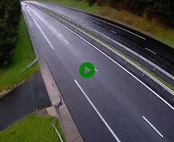 Caméra autoroute A75 à hauteur du col des Issartets en direction de Montpellier
