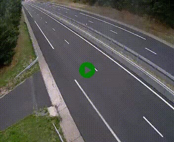 Caméra autoroute A75 à hauteur du col des Issartets en direction de Montpellier