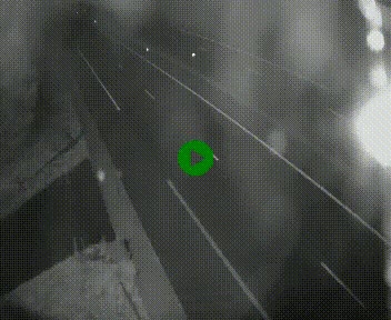 Caméra autoroute A75 à hauteur du col des Issartets en direction de Montpellier
