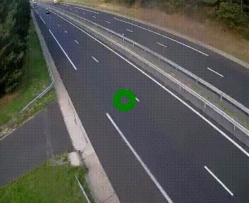 Caméra autoroute A75 à hauteur du col des Issartets en direction de Montpellier