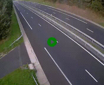 Caméra autoroute A75 à hauteur du col des Issartets en direction de Montpellier