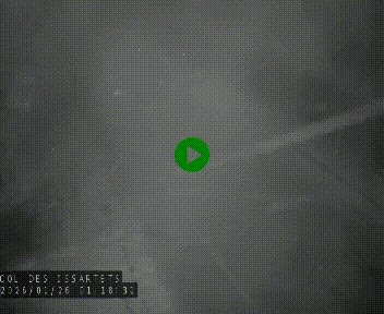 Caméra autoroute A75 à hauteur du col des Issartets en direction de Montpellier