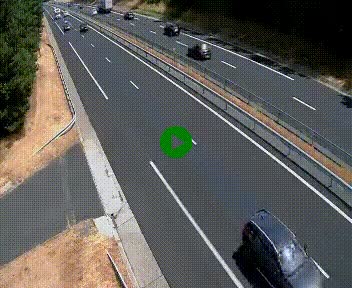 <h2>Caméra autoroute A75 à hauteur du col des Issartets en direction de Montpellier</h2>