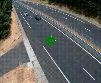 <h2>Caméra autoroute A75 à hauteur du col des Issartets en direction de Montpellier</h2>