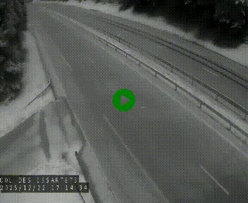 <h2>Caméra autoroute A75 à hauteur du col des Issartets en direction de Montpellier</h2>