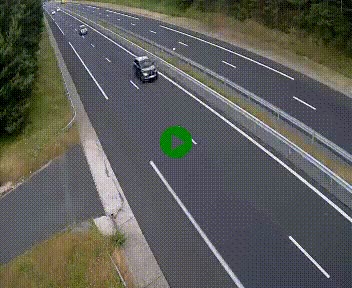 <h2>Caméra autoroute A75 à hauteur du col des Issartets en direction de Montpellier</h2>