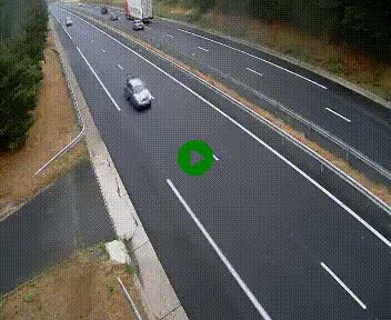 <h2>Caméra autoroute A75 à hauteur du col des Issartets en direction de Montpellier</h2>