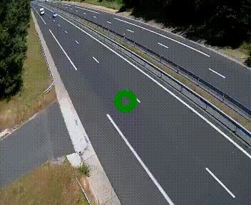<h2>Caméra autoroute A75 à hauteur du col des Issartets en direction de Montpellier</h2>