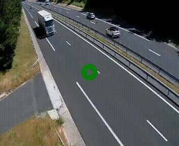 <h2>Caméra autoroute A75 à hauteur du col des Issartets en direction de Montpellier</h2>