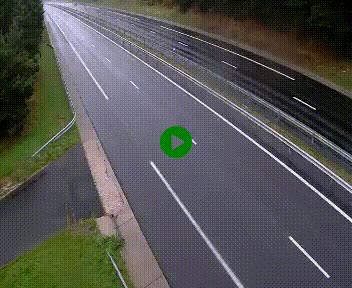Caméra autoroute A75 à hauteur du col des Issartets en direction de Montpellier