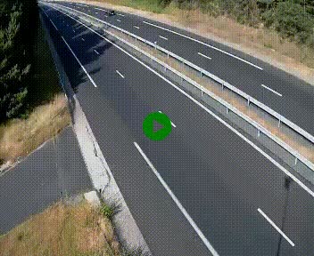 <h2>Caméra autoroute A75 à hauteur du col des Issartets en direction de Montpellier</h2>