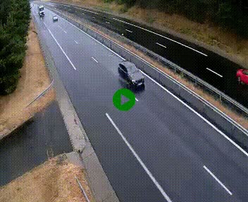 <h2>Caméra autoroute A75 à hauteur du col des Issartets en direction de Montpellier</h2>