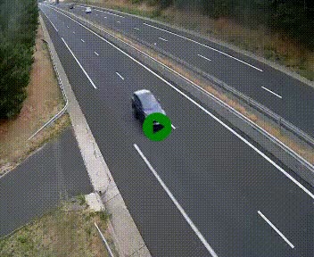 <h2>Caméra autoroute A75 à hauteur du col des Issartets en direction de Montpellier</h2>