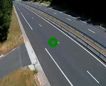 <h2>Caméra autoroute A75 à hauteur du col des Issartets en direction de Montpellier</h2>