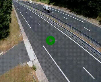 <h2>Caméra autoroute A75 à hauteur du col des Issartets en direction de Montpellier</h2>