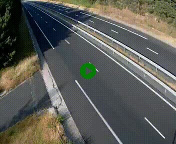 <h2>Caméra autoroute A75 à hauteur du col des Issartets en direction de Montpellier</h2>