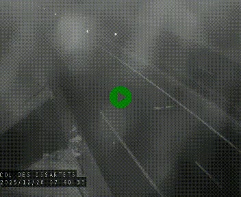 <h2>Caméra autoroute A75 à hauteur du col des Issartets en direction de Montpellier</h2>