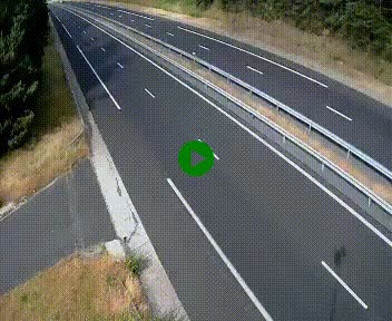 <h2>Caméra autoroute A75 à hauteur du col des Issartets en direction de Montpellier</h2>