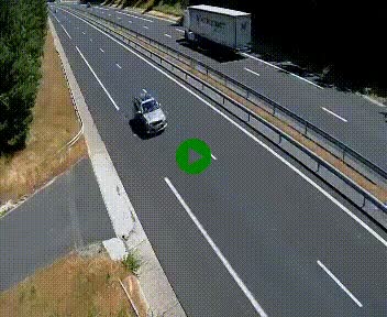 <h2>Caméra autoroute A75 à hauteur du col des Issartets en direction de Montpellier</h2>