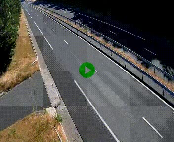 <h2>Caméra autoroute A75 à hauteur du col des Issartets en direction de Montpellier</h2>
