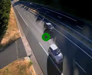 <h2>Caméra autoroute A75 à hauteur du col des Issartets en direction de Montpellier</h2>
