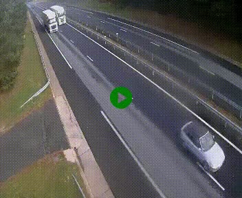 Caméra autoroute A75 à hauteur du col des Issartets en direction de Montpellier