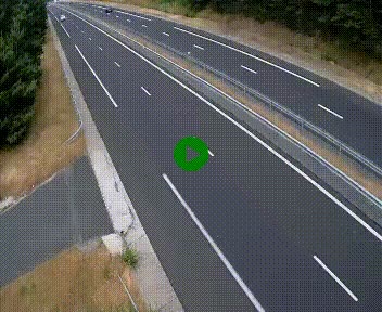 <h2>Caméra autoroute A75 à hauteur du col des Issartets en direction de Montpellier</h2>