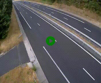 <h2>Caméra autoroute A75 à hauteur du col des Issartets en direction de Montpellier</h2>