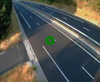 <h2>Caméra autoroute A75 à hauteur du col des Issartets en direction de Montpellier</h2>