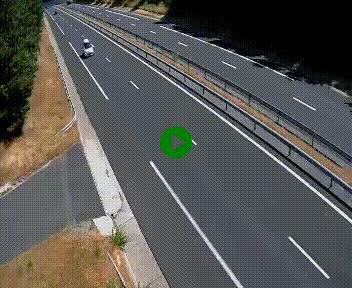 <h2>Caméra autoroute A75 à hauteur du col des Issartets en direction de Montpellier</h2>