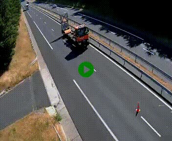 <h2>Caméra autoroute A75 à hauteur du col des Issartets en direction de Montpellier</h2>
