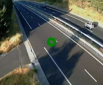 <h2>Caméra autoroute A75 à hauteur du col des Issartets en direction de Montpellier</h2>