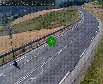 <h2>Webcam routière au niveau du col de la Chavade en Ardèche, sur la N102 à 1266 mètres d'altitude</h2>